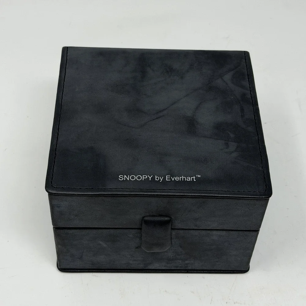 Snoopy by Everhart TimeXpressions Desk Clock Undercover Hollywood w/ Box